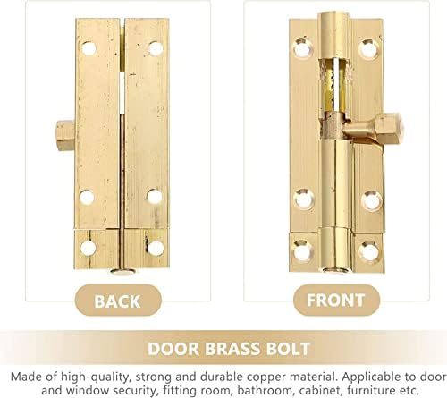 VOIV 6pcs Slide Bolt Door Lock Hasp Gate Latch