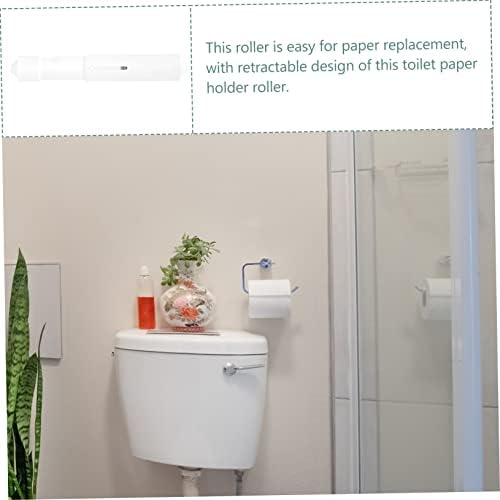 Unomor 2pcs Retractable Paper Roller Replacement for Toilet Paper Holder