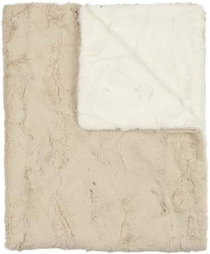 Peluche Faux Fur Blanket - Luxurious Swaddle for Newborn