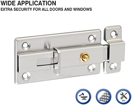 SHAUNI 304 Stainless Steel Gate Latch 1Pcs 1
