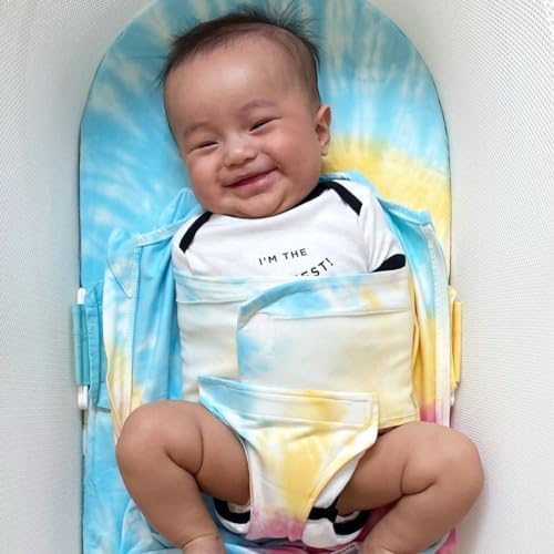 Happiest Baby SNOO Sleep Sack - Large Tie Dye Rainbow Organic Cotton