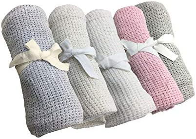 Soft Cotton Crochet Wrap Baby Swaddling Blanket