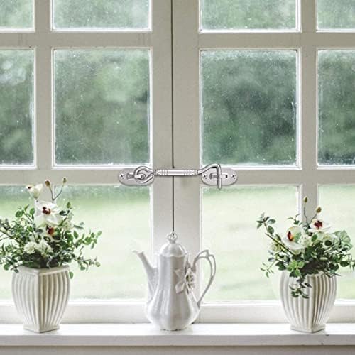 SHAUNI Gate Latch Hook Eye Lock 4pcs Set