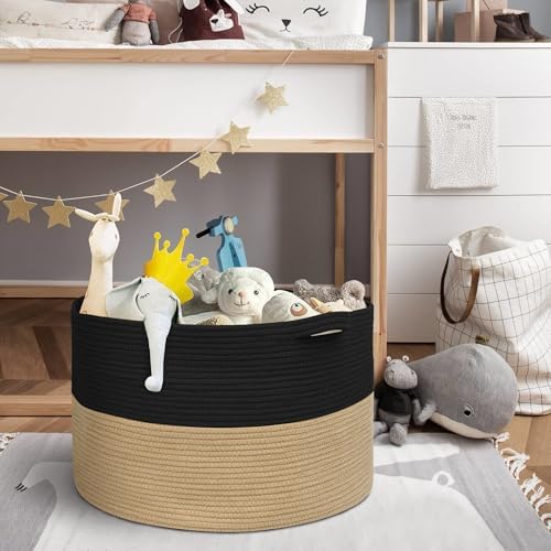 HONCESTA Extra Large Woven Basket for Storage