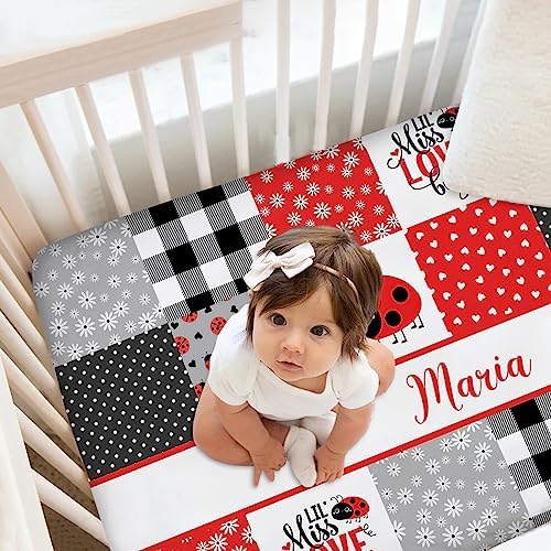 Personalized Crib Sheets with Name for Boys Girls