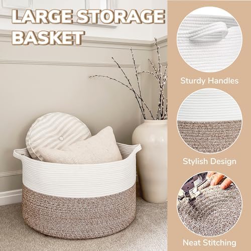 TIMEYARD Extra Large Storage Basket for Kids and Laundry 1