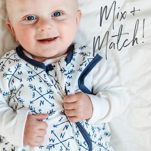 HonestBaby Organic Cotton Crib Sheet Set - White Mini