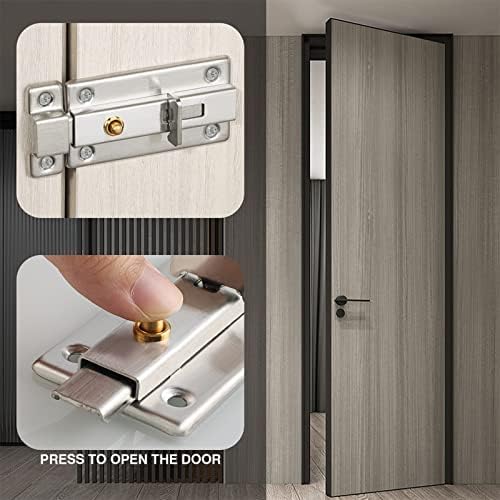 SHAUNI 304 Stainless Steel Gate Latch 1Pcs 1