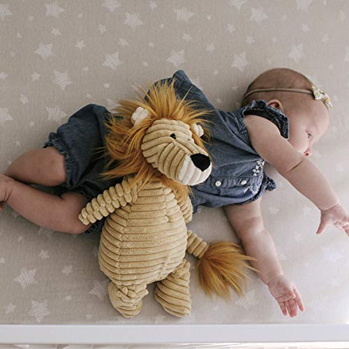 Elys Co Crib Sheets 2 Pack Tan Drawn Star 1