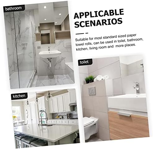 Gadpiparty Wall-Mounted Toilet Paper Holder with Shelf