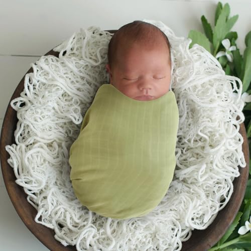 LifeTree Baby Swaddle Blankets with Rabbit Pattern