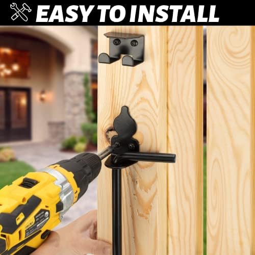 36 Inch Heavy Duty Gate Drop Rod Hardware - 1 Pack