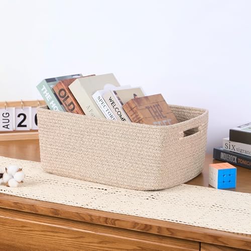 MiniArk 4-Pack Woven Rope Storage Baskets 17x13x75