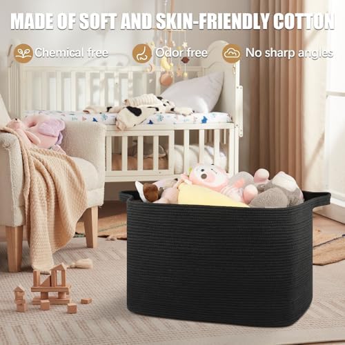 OIASKET 118L Extra Large Blanket Basket with Handle