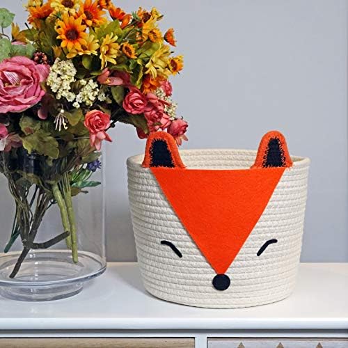 TT Homewares Orange Fox Storage Basket - Small Multipurpose