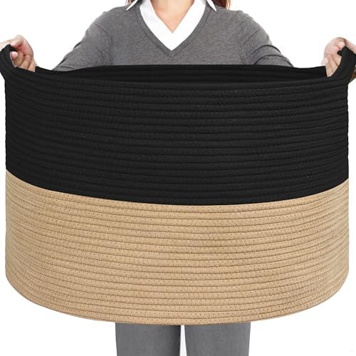 HONCESTA Extra Large Woven Basket for Storage