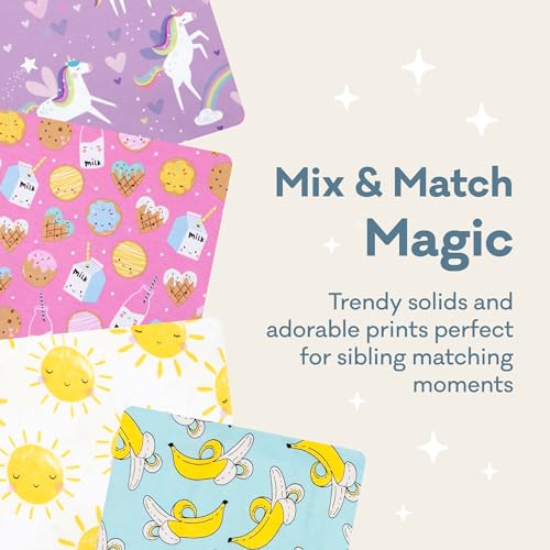 Little Sleepies Swaddle and Headband Bow Set for Newborns