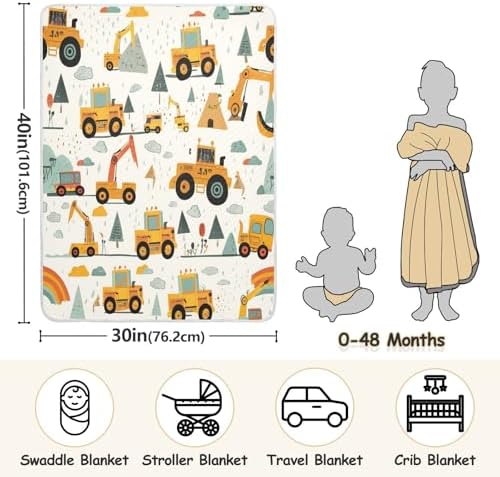 Customizable Swaddle Blanket with Tigers Design for Baby Girls