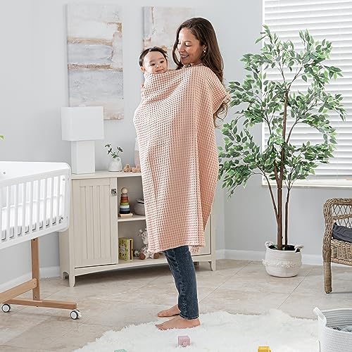 Comfy Cubs Waffle Weave Baby Blanket - 40 x 40