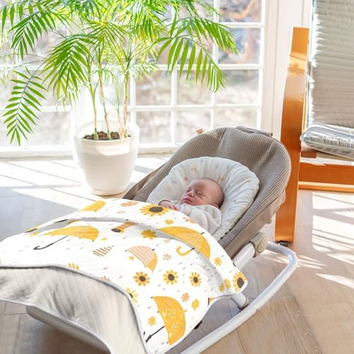 Sanluoli Breathable Swaddling Blanket for Newborns Toddlers 30x40in