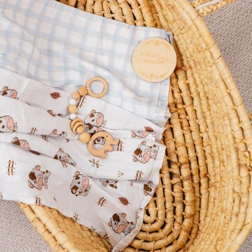 Forever Nook Baby Swaddle Blankets 3-Pack Set