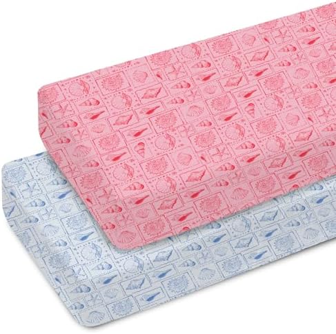 Boho Beach Crib Sheets 2 Pack for Boy Girl