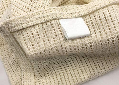 Soft Cotton Crochet Wrap Baby Swaddling Blanket