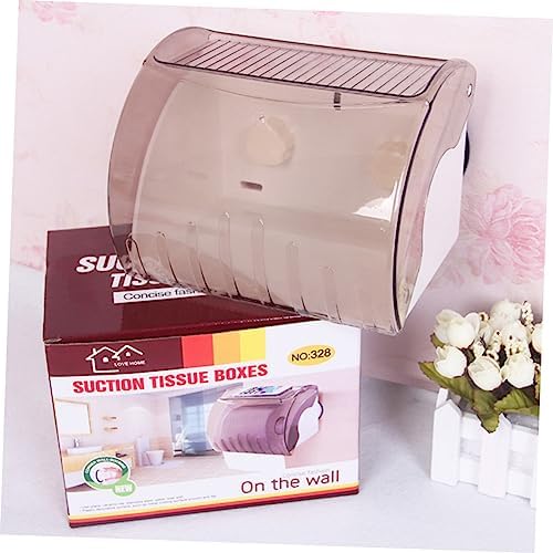 Modern Toilet Paper Holder Wall Mount with Suction Cup