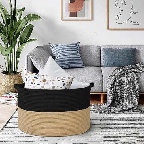 HONCESTA Extra Large Woven Basket for Storage