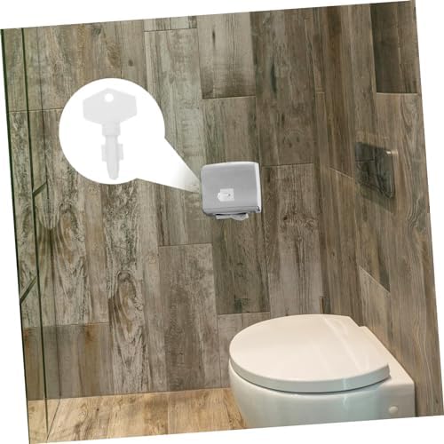 Luxshiny Plastic Toilet Paper Dispenser Key Replacement