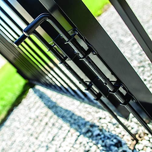 Barrette Outdoor Living 73024432 Heavy Duty Drop Rod Black