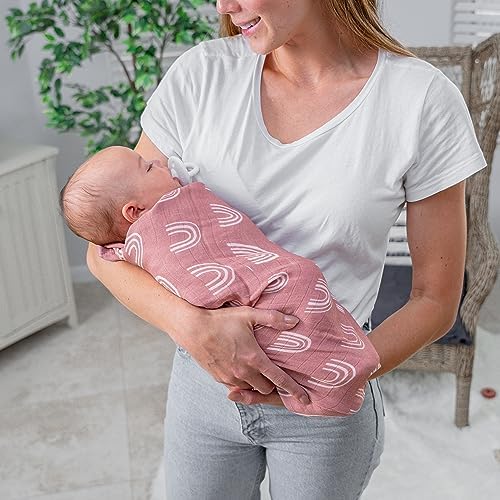 Comfy Cubs Muslin Swaddle Blankets - Pack of 2 1