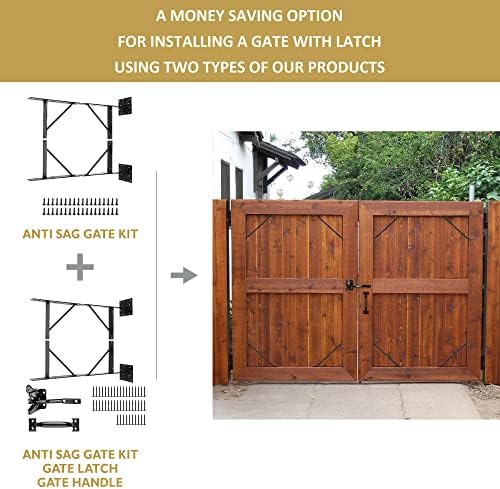 NAGAWOOD Anti Sag Gate Kit Heavy Duty 1
