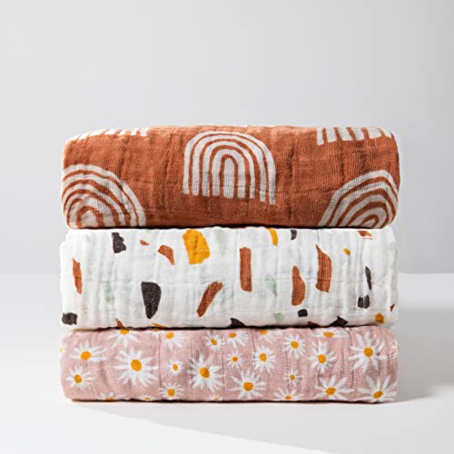 Babyletto Organic Cotton Mini Crib Sheet Daisy