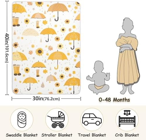 Sanluoli Breathable Swaddling Blanket for Newborns Toddlers 30x40in