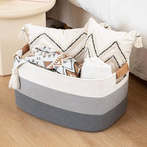 Danpinera Blanket Basket 72L Gradient Grey