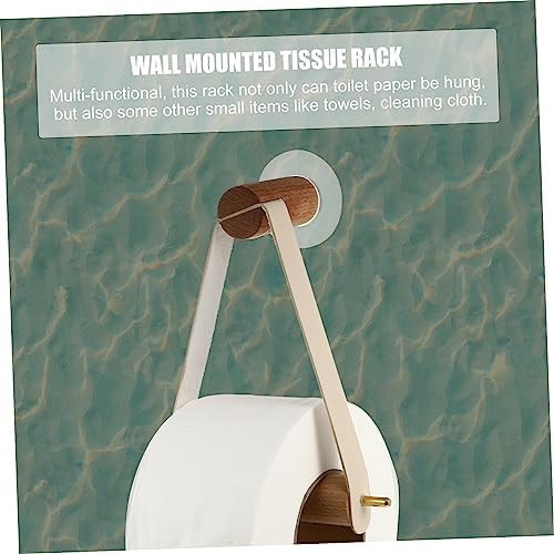 Wall-Mounted Toilet Paper Holder Stylish and Space-Saving