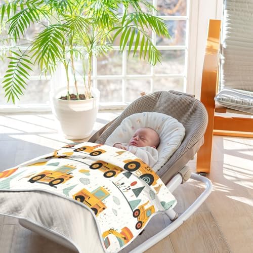 Customizable Swaddle Blanket with Tigers Design for Baby Girls