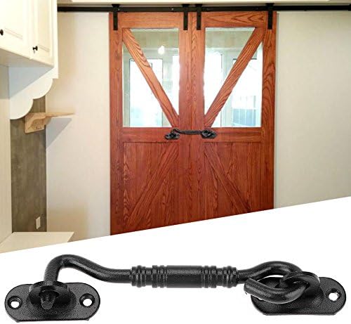 SHAUNI 201 Stainless Steel Hook and Eye Latch Gate Bolt