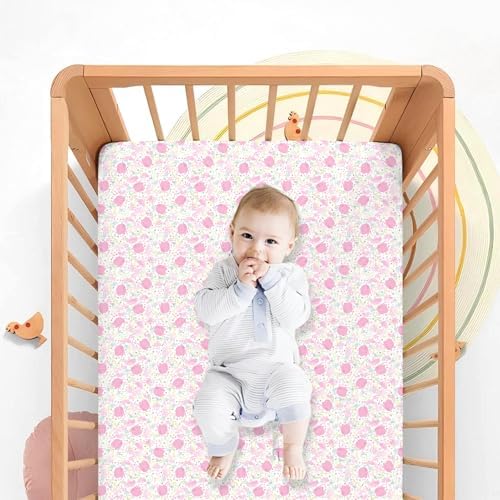 Flannel Crib Sheets 4 Pack for Boys Girls 100 Cotton