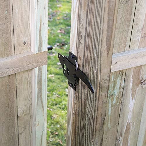 Barrette Outdoor Living 73014912 Standard Post Latch - Black