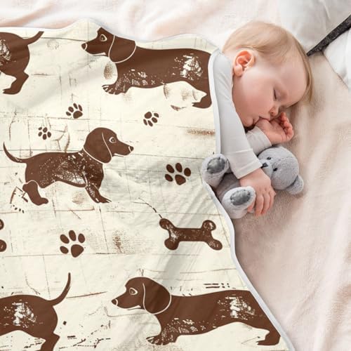 Sanluoli Baby Blanket Cozy Milestone Blanket for Newborns and Toddlers