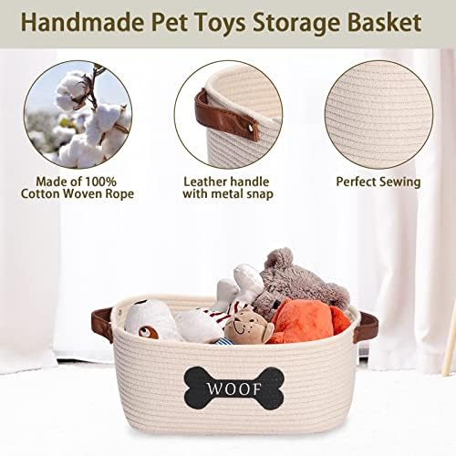 Brabtod Cotton Rope Storage Basket - Medium Beige