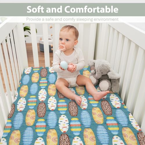 Surfboard Crib Sheets for Baby Boy Girl 52x28
