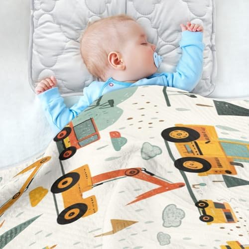 Customizable Swaddle Blanket with Tigers Design for Baby Girls