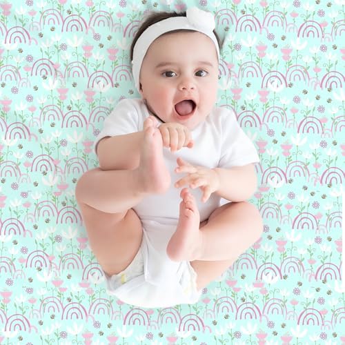 Flannel Crib Sheets 4 Pack for Boys Girls 100 Cotton