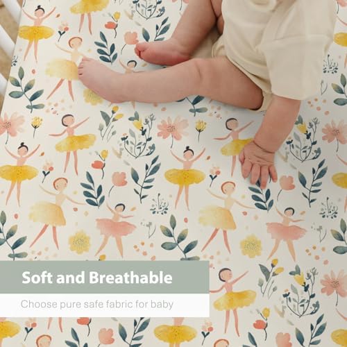 ZoUbqchY Cute Fantasy Crib Sheets 52x28 Inch