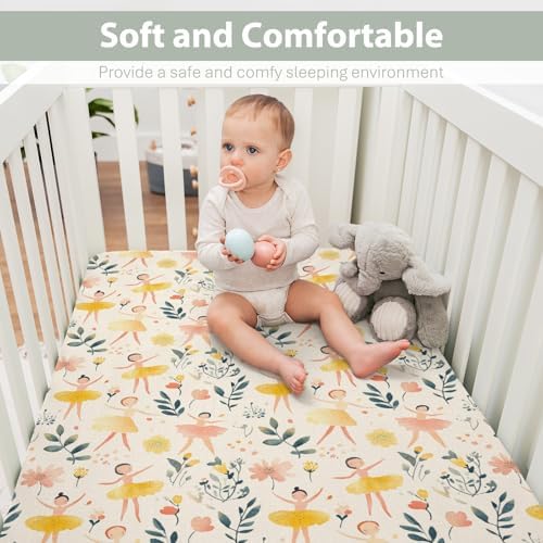 ZoUbqchY Cute Fantasy Crib Sheets 52x28 Inch