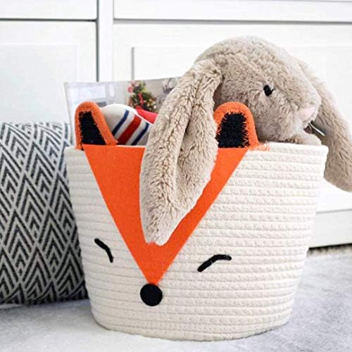 TT Homewares Orange Fox Storage Basket - Small Multipurpose