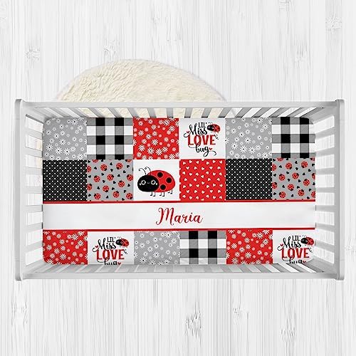 Personalized Crib Sheets with Name for Boys Girls